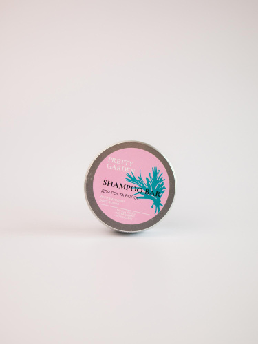 PRETTY GARDEN, Твердый шампунь Для роста волос