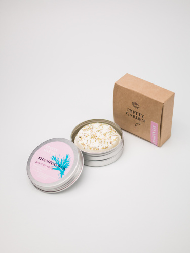 PRETTY GARDEN, Твердый шампунь Для роста волос в коробке