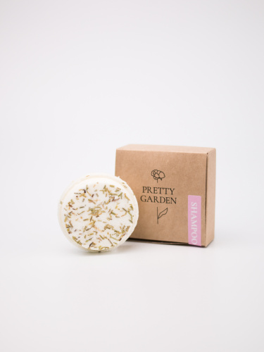 PRETTY GARDEN, Твердый шампунь Для роста волос в коробке